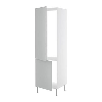 ФАКТУМ Высок шкаф д холодильн/мороз - Аплод серый, 60x211 см