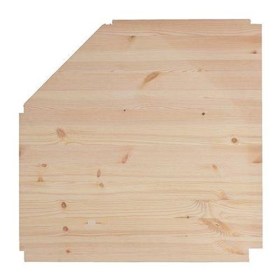 ИВАР Полка угловая - 76x76x50 см