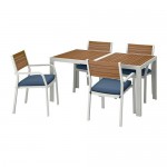 SJÄLLAND стол+4 кресла, д/сада SJÄLLAND стол+4 кресла, д/сада