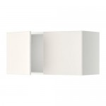 МЕТОД Навесной шкаф с 2 дверями - белый, Веддинге белый