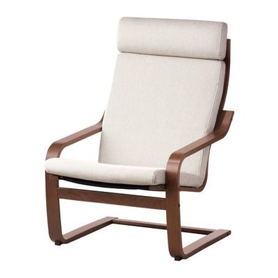 ПОЭНГ Кресло - Корндаль бежевый, коричневый ПОЭНГ Кресло - Корндаль бежевый, коричневый