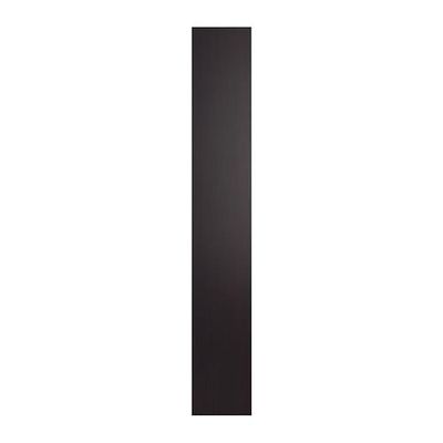 БЕСТО ВАРА Дверь - черно-коричневый, 30x192 см