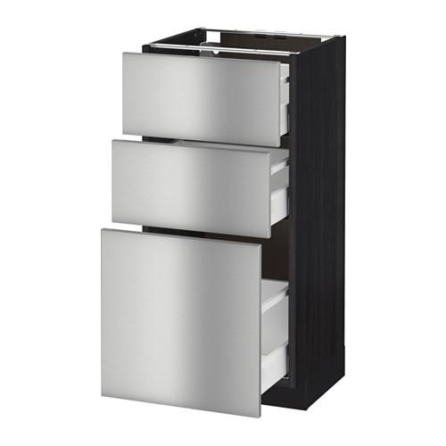 METOD/MAXIMERA напольный шкаф с 3 ящиками