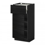 METOD напольн шкаф двр/фр пнл/плк/2низ ящ оцинковка