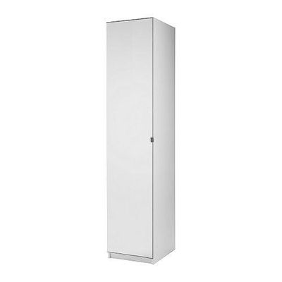 ПАКС Гардероб с 1 дверью - Пакс Викедаль , белый, 50x60x201 см, плавно закрывающиеся петли