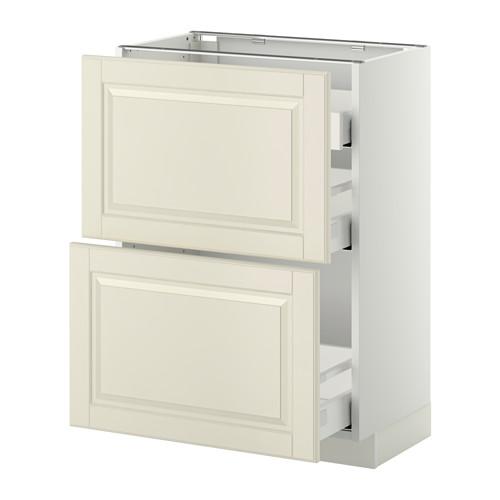 METOD нап шкаф 2 фрнт пнл/1низк/2ср ящ оцинковка