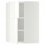 МЕТОД Угловой навесной шкаф+полки/2дверцы - белый, Рингульт глянцевый белый