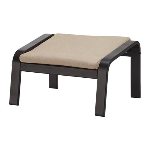 ПОЭНГ Подушка-сиденье на табурет для ног - Шифтебу бежевый, Шифтебу бежевый