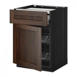 МЕТОД / ФОРВАРА Нплн шк д/врч пнл/ящ/2првл крзн - Эдсерум под дерево коричневый, под дерево черный