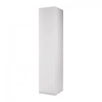 ПАКС Гардероб с 1 дверью - Пакс Фардаль глянцевый белый, белый, 50x60x201 см, плавно закрывающиеся петли
