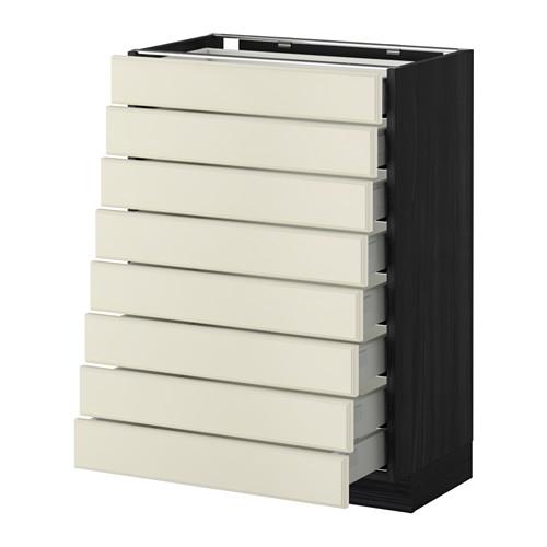 METOD/MAXIMERA наполн шкаф 8 фронт/8 низк ящиков