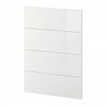 МЕТОД 4 фронтальн панели д/посудом машины - Рингульт глянцевый белый