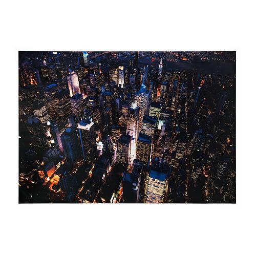 BJÖRKSTA canvas New York Lights cm (303.205.33) - reviews, price, where to buy