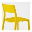 JANINGE стул желтый