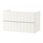 GODMORGON шкаф для раковины с 2 ящ