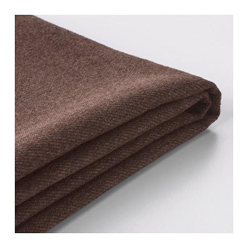 ВИЛАСУНД Чехол на 3-местный диван-кровать - Бурред темно-коричневый