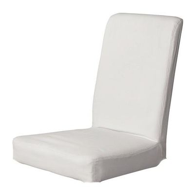 Henriksdal Chair Cover Gobo White, Ikea Henriksdal Chair Size Chart
