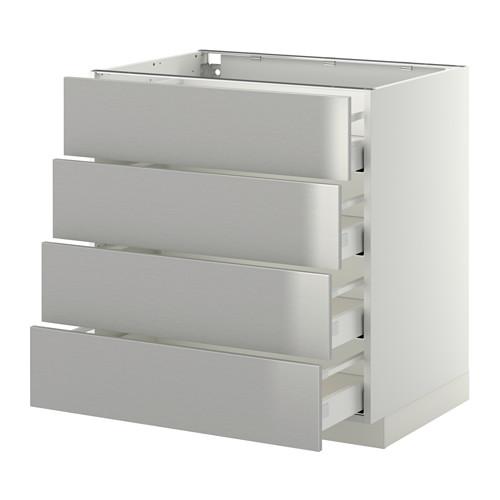 METOD/MAXIMERA напольн шкаф 4 фронт панели/4 ящика METOD/MAXIMERA напольн шкаф 4 фронт панели/4 ящика