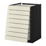 METOD/MAXIMERA наполн шкаф 8 фронт/8 низк ящиков