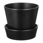 СЕНАП Горшок цветочный с поддоном - 12 см