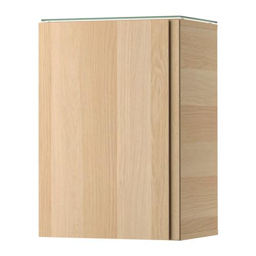 ГОДМОРГОН Навесной шкаф с 1 дверцей - под беленый дуб
