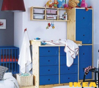 Интерьер детской комнаты ИКЕА