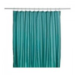 САЛЬТГРУНД Штора для ванной - зелено-синий