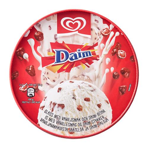 DAIM ванильное мороженое/шоколад Daim