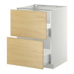 МЕТОД / ФОРВАРА Наполн шк 2 фрнт/2 средн ящ - белый, Тингсрид под березу, 60x60 см МЕТОД / ФОРВАРА Наполн шк 2 фрнт/2 средн ящ - белый, Тингсрид под березу, 60x60 см