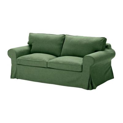ЭКТОРП Чехол на 2-местный диван-кровать - Сванби зеленый