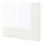 TYSSEDAL дверь белый/стекло 49.5x194.6 cm