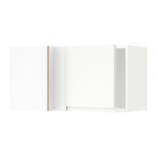 МЕТОД Шкаф навесной угловой - белый, Воксторп белый