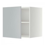 МЕТОД Верх шкаф на холодильн/морозильн - 60x60 см, Веддинге серый, белый