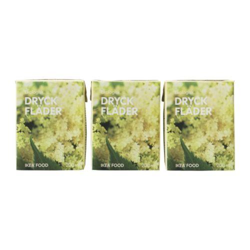 DRYCK FLÄDER напиток из цветов бузины .