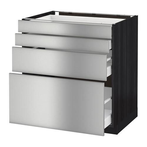 METOD / MAXIMERA floor 4 front panel / 4 drawer (390.499.63