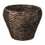 DRUVFLÄDER кашпо водный гиацинт/серый 29 cm