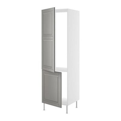 ФАКТУМ Высок шкаф д холодильн/мороз - Лидинго серый, 60x211 см