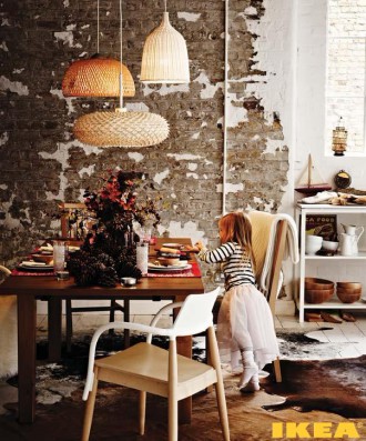 Интерьер столовой ИКЕА Интерьер столовой ИКЕА