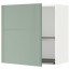 МЕТОД Шкаф навесной с сушкой - белый, Калларп глянцевый светло-зеленый, 60x60 см