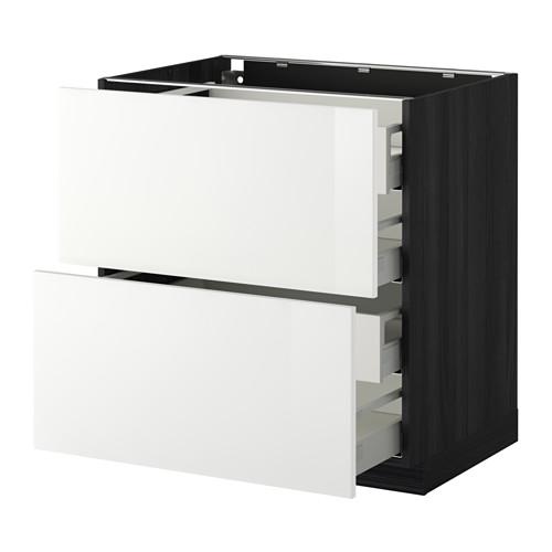 METOD напольн шкаф 2 фронт пнл/4 средн ящ METOD напольн шкаф 2 фронт пнл/4 средн ящ