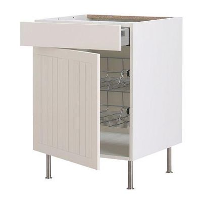 Faktum Base Cabinet With Wire Corsier Drawers Door Stat Off
