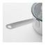 IKEA 365+ ковш с крышкой нержавеющ сталь/стекло 10 cm
