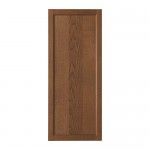 ОКСБЕРГ Дверь - коричневый ясеневый шпон