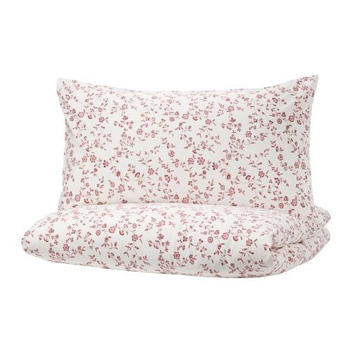 ХЭССЛЕКЛОККА Пододеяльник и 1 наволочка - 150x200/50x70 см