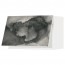 МЕТОД Горизонтальный навесной шкаф - белый, Кальвиа с печатным рисунком, 60x40 см