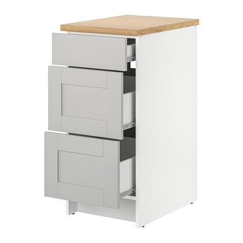 КНОКСХУЛЬТ Напольный шкаф с ящиками