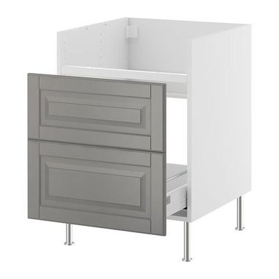 ФАКТУМ Напольн шкаф с 1 ящ д/мойки ДУМШЁ - Лидинго серый, 80 см ФАКТУМ Напольн шкаф с 1 ящ д/мойки ДУМШЁ - Лидинго серый, 80 см