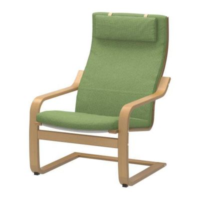 ПОЭНГ Подушка-сиденье на кресло - Корндаль зеленый