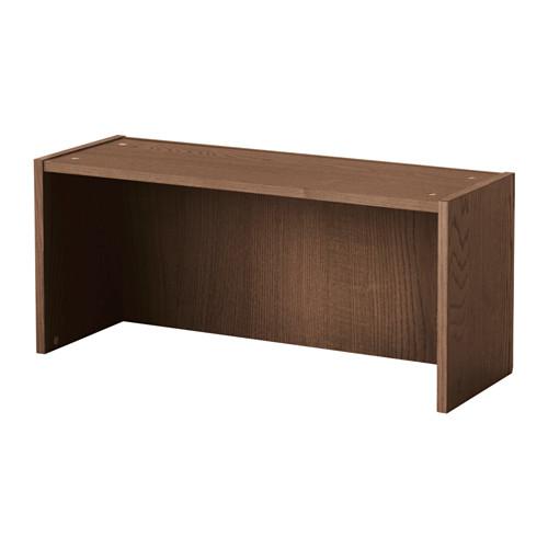 БИЛЛИ Верхняя полка - коричневый ясеневый шпон БИЛЛИ Верхняя полка - коричневый ясеневый шпон