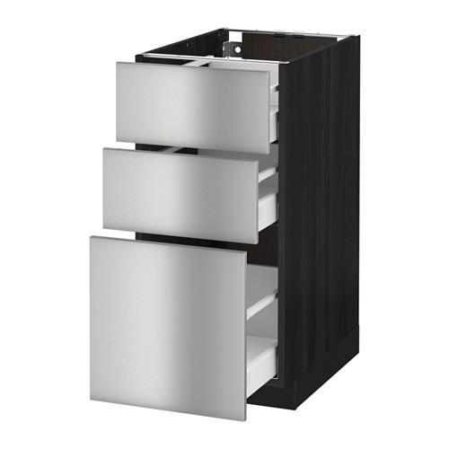 METOD/MAXIMERA напольный шкаф с 3 ящиками METOD/MAXIMERA напольный шкаф с 3 ящиками